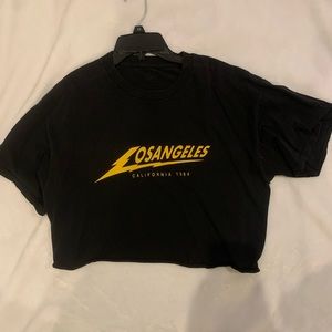 john galt los angeles crop top